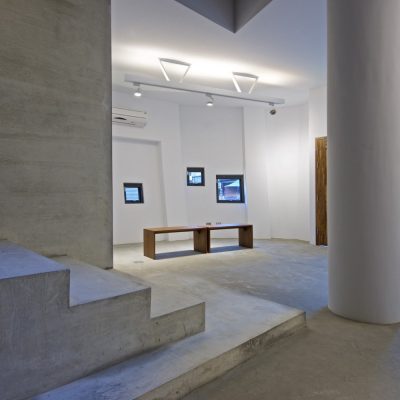 Luxury apartment bay view